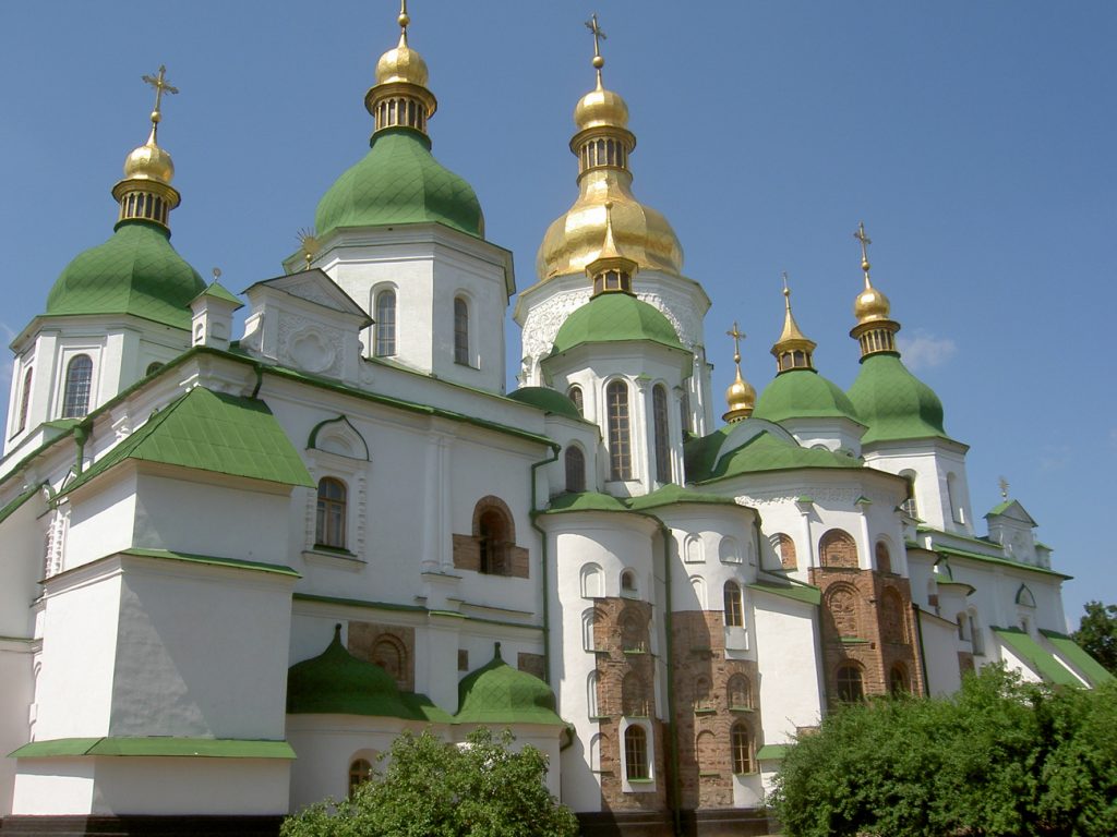 A Szent Szófia katedrális Kijevben. Kép religiana.com